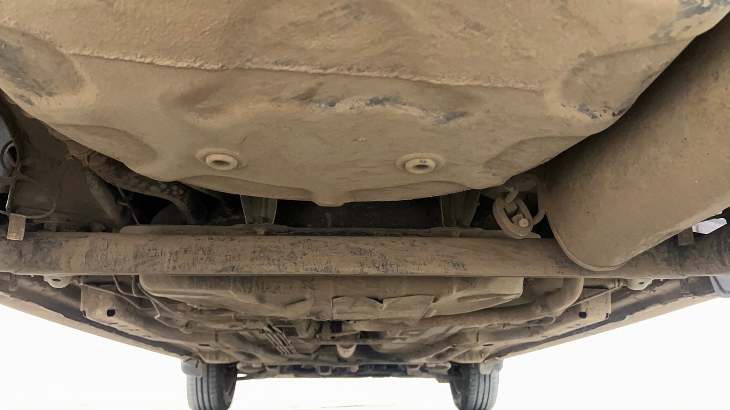 Used 2022 Tata Tigor XZ Plus CNG Cng Manual extra REAR UNDERBODY VIEW (TAKEN FROM REAR)