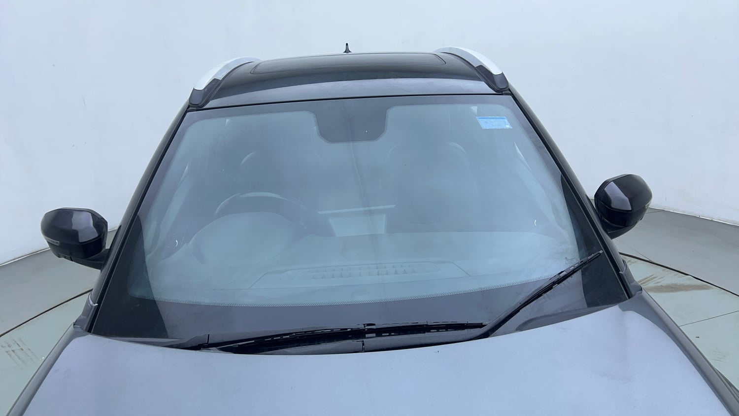 Used 2025 Tata Nexon Fearless Plus S 1.2 Revotron Petrol 7DCA DT Petrol Automatic exterior FRONT WINDSHIELD VIEW
