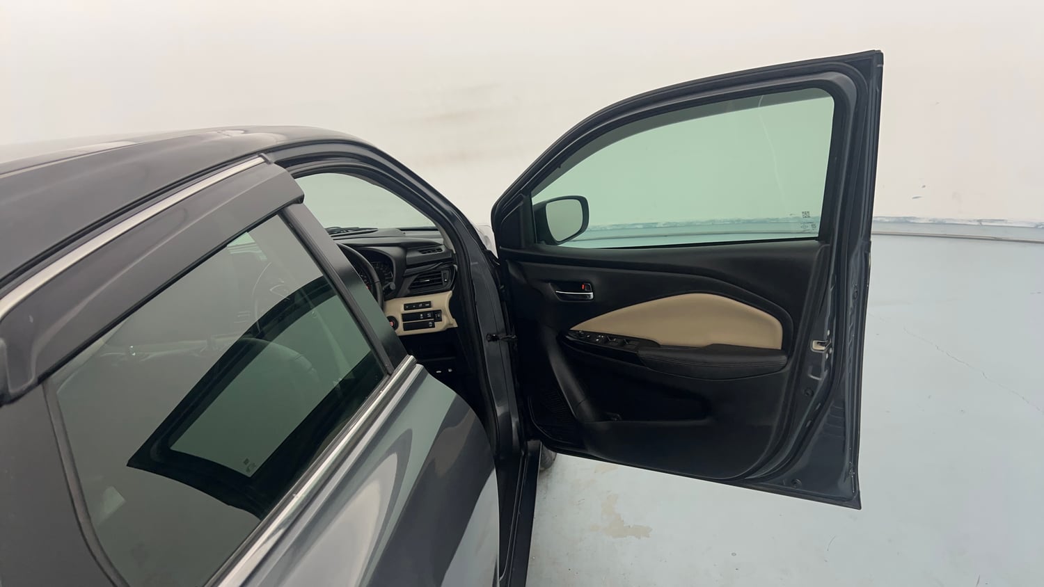 Used 2024 Toyota Glanza V AMT Petrol Automatic interior RIGHT FRONT DOOR OPEN VIEW