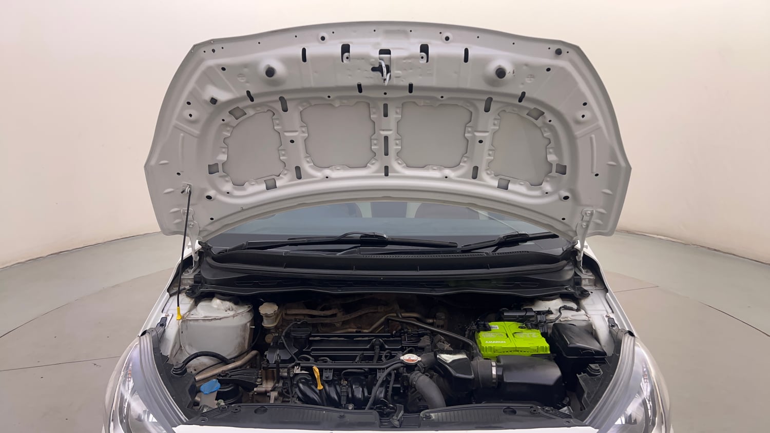 Used 2012 Hyundai i20 Sportz 1.2 Petrol Manual engine ENGINE & BONNET OPEN FRONT VIEW