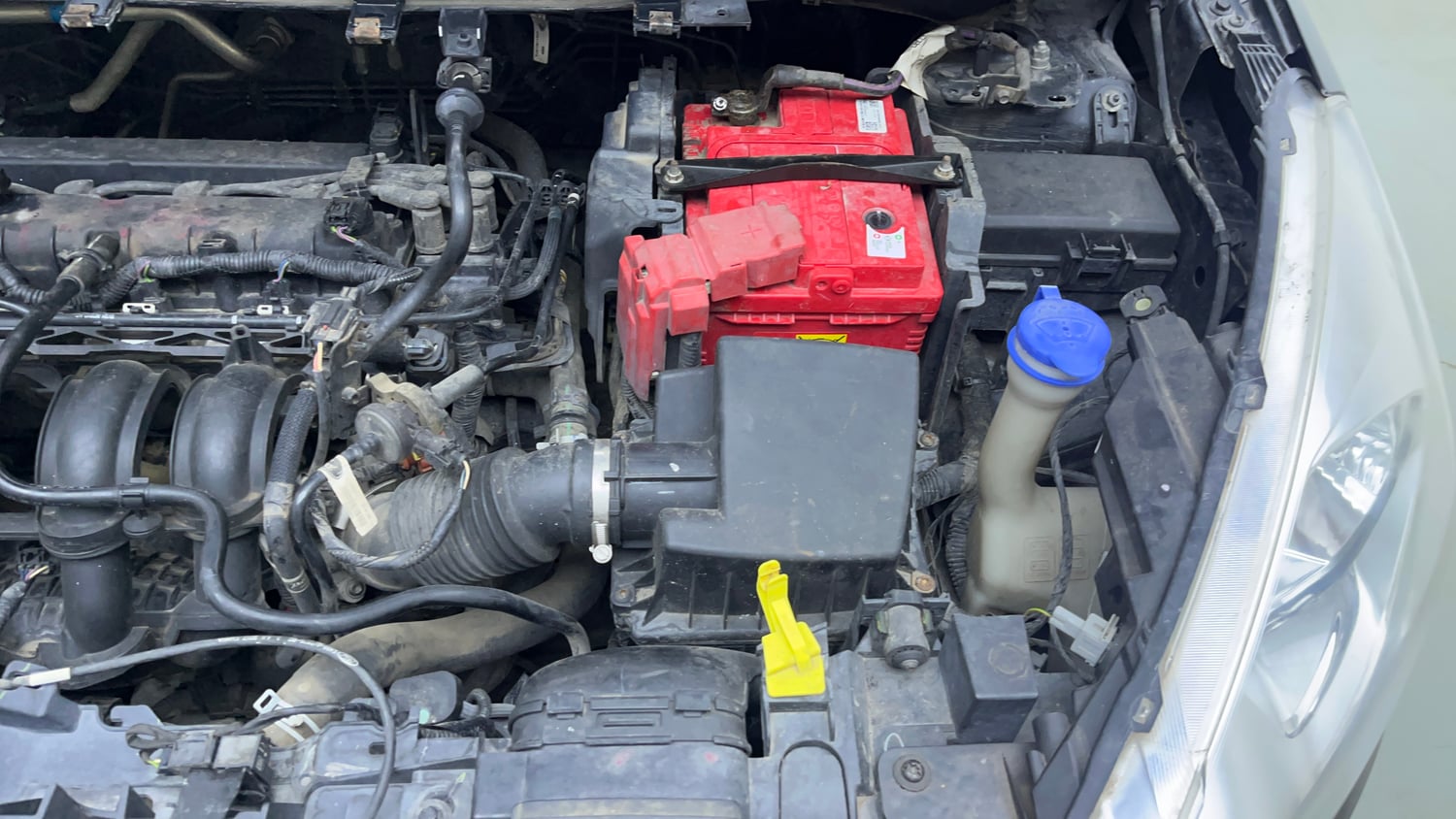 Used 2018 Ford Figo Aspire Trend 1.2 Ti-VCT Petrol Manual engine ENGINE LEFT SIDE VIEW