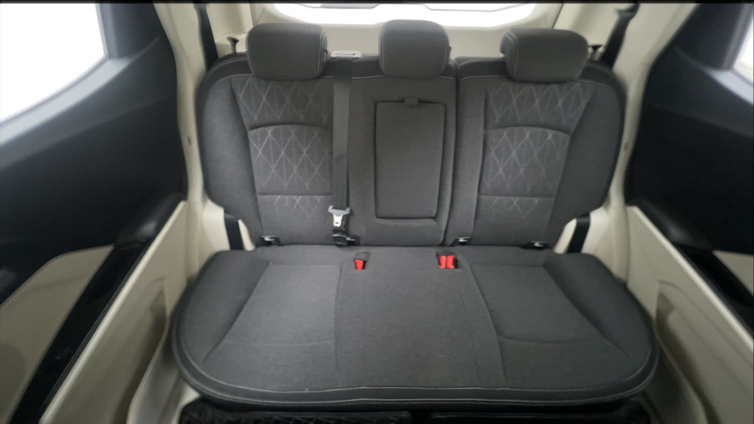 Used 2024 Mahindra XUV 3XO AX5 1.5 Diesel Diesel Manual interior REAR SEAT CONDITION VIEW
