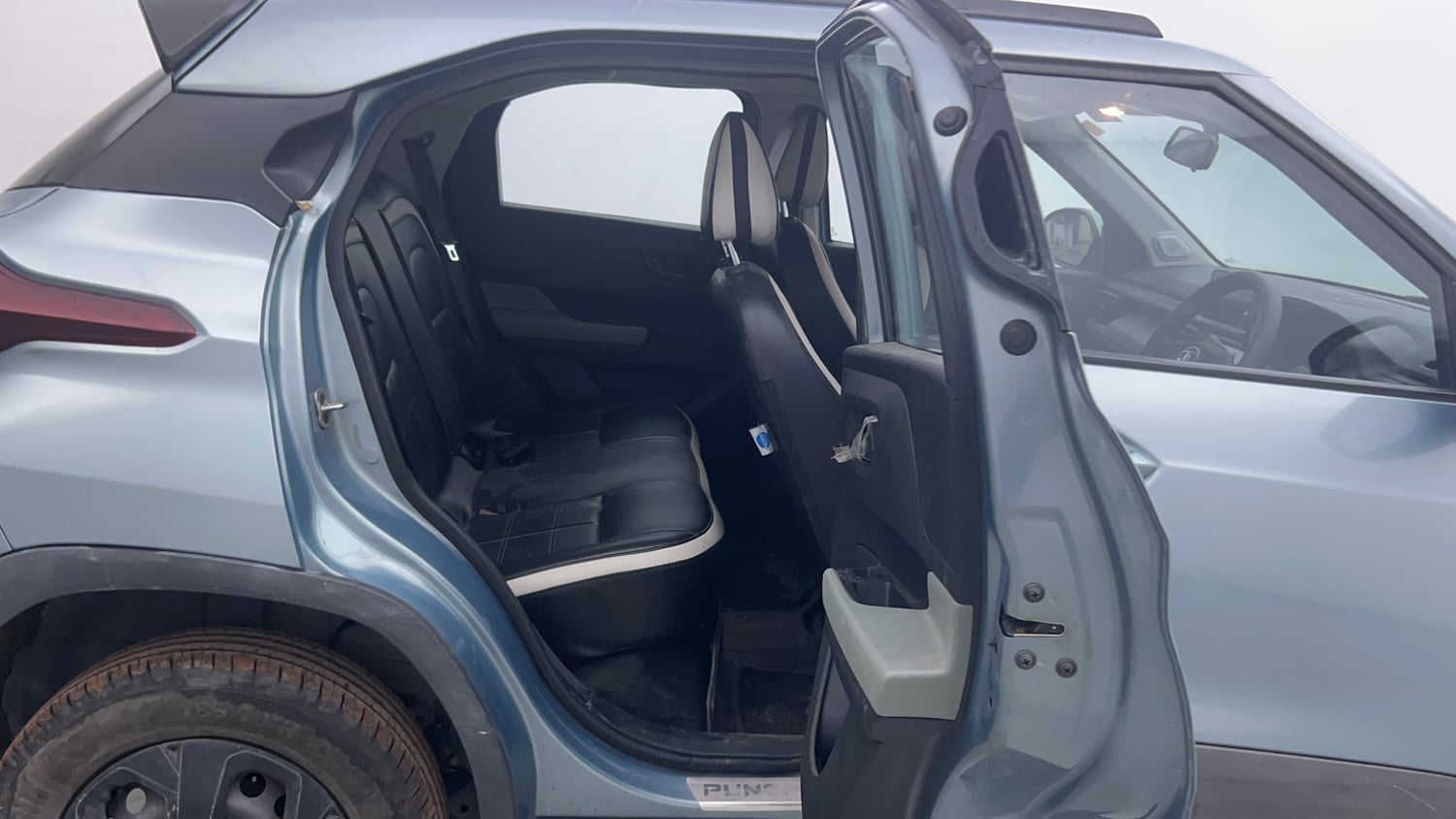 Used 2023 Tata Punch Adventure AMT Petrol Automatic interior RIGHT SIDE REAR DOOR CABIN VIEW