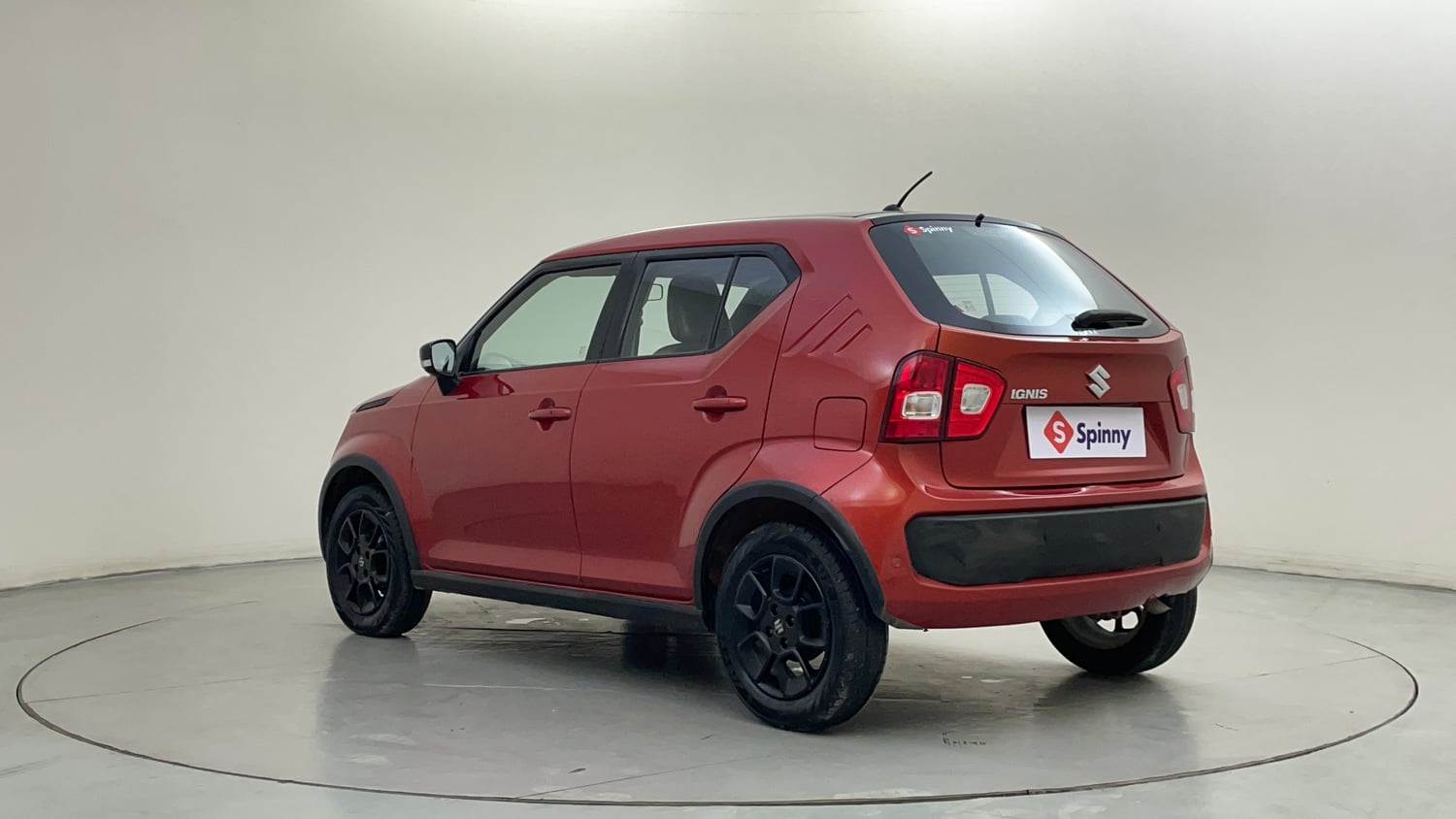 Used 2017 Maruti Suzuki Ignis Zeta 1.2 AMT Petrol Automatic exterior LEFT REAR CORNER VIEW