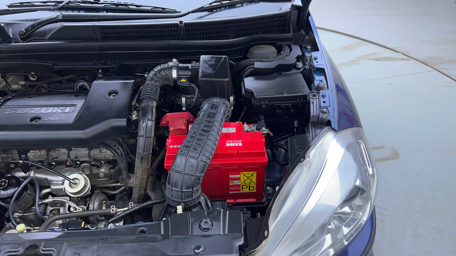 Used 2018 Maruti Suzuki S-Cross Zeta 1.3 Diesel Manual engine ENGINE LEFT SIDE VIEW
