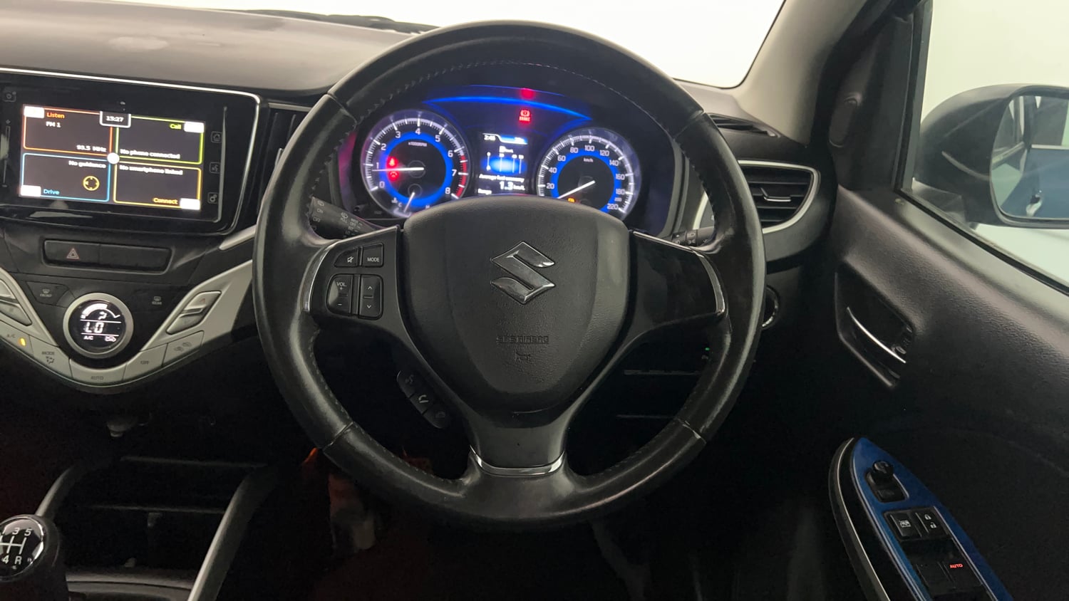 Used 2018 Maruti Suzuki Baleno Alpha 1.2 Petrol Manual interior STEERING VIEW