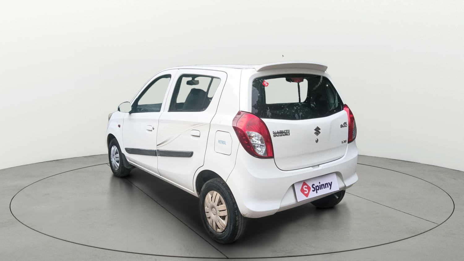 Used 2014 Maruti Suzuki Alto 800 Lxi Petrol Manual exterior LEFT REAR CORNER VIEW