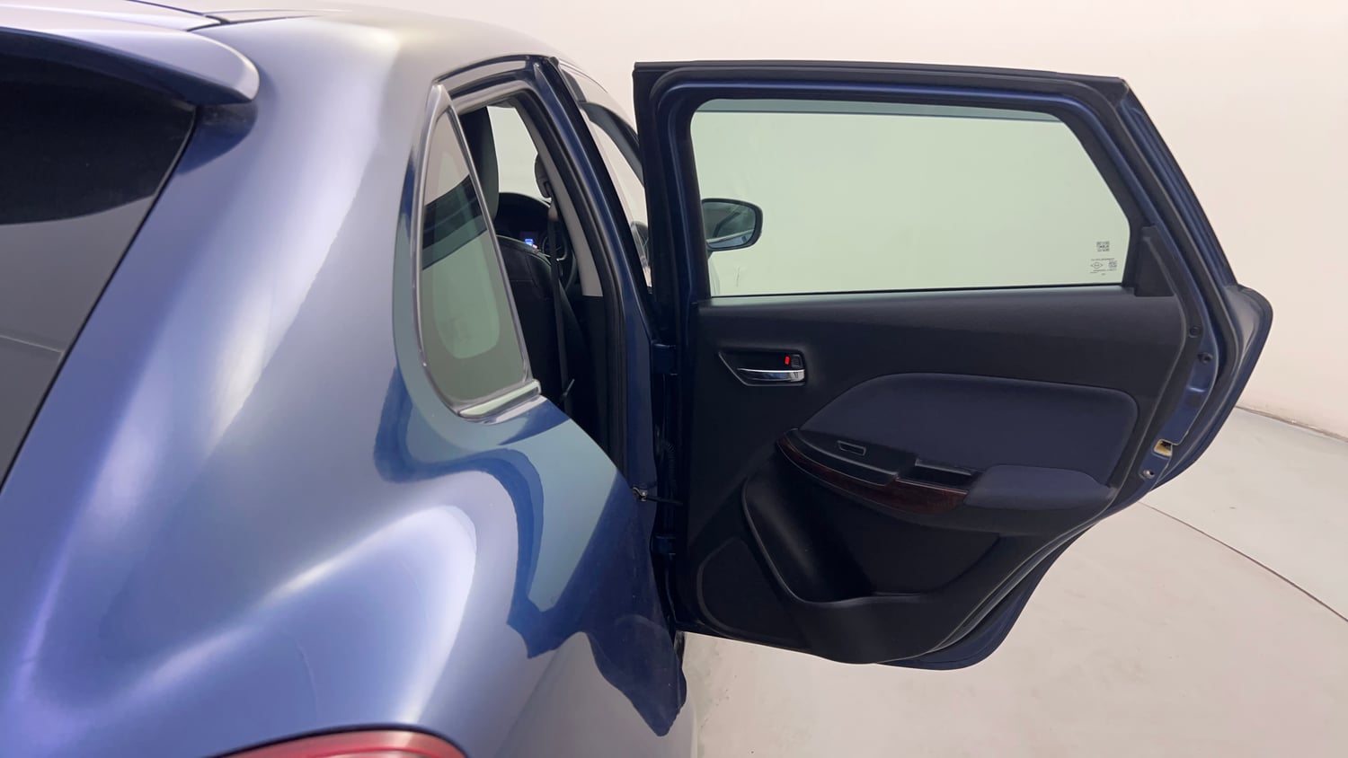 Used 2021 Maruti Suzuki Baleno Alpha Automatic Petrol Automatic interior RIGHT REAR DOOR OPEN VIEW