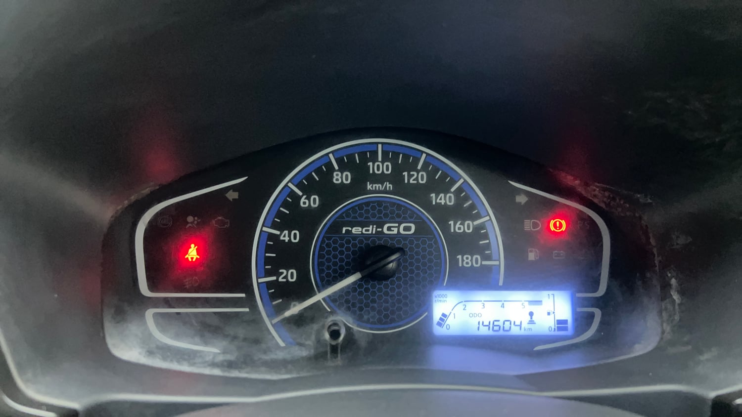 Used 2021 Datsun Redi-GO A Petrol Manual interior CLUSTERMETER VIEW