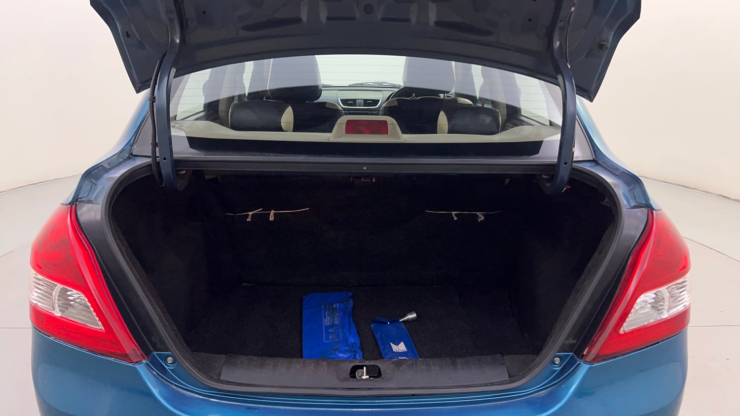 Used 2012 Maruti Suzuki Swift Dzire ZXI Petrol Manual interior DICKY INSIDE VIEW