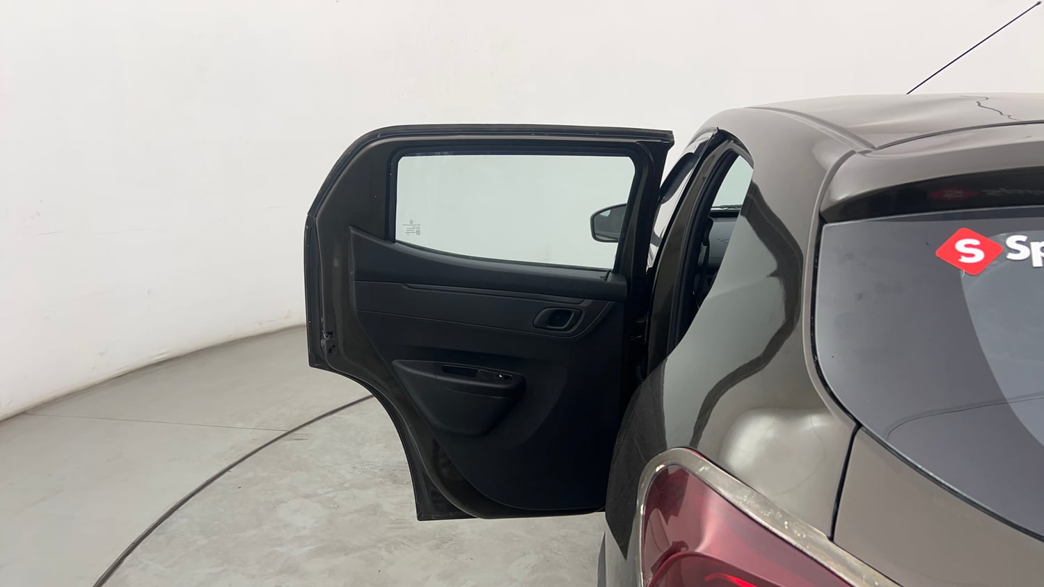 Used 2022 Renault Kwid RXT 1.0 AMT Opt Petrol Automatic interior LEFT REAR DOOR OPEN VIEW