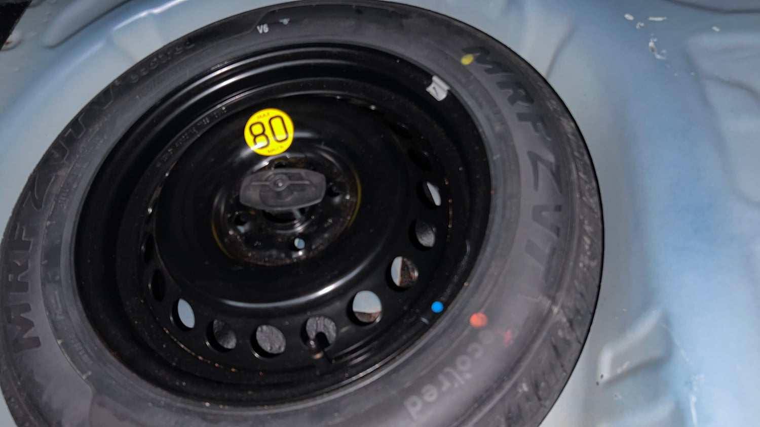 Used 2021 Maruti Suzuki Baleno Alpha Automatic Petrol Automatic tyres SPARE TYRE VIEW