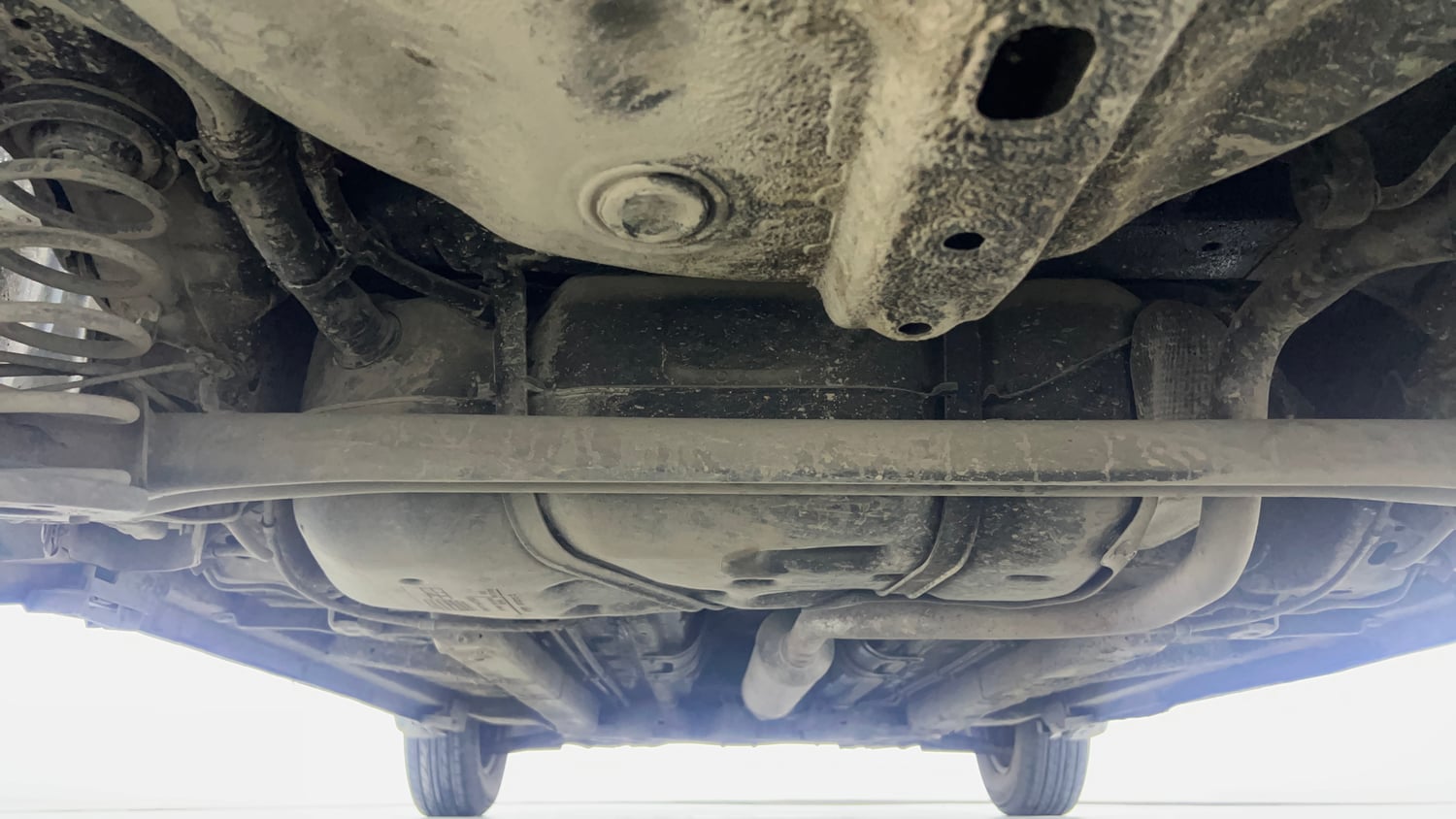 Used 2012 Maruti Suzuki Swift Dzire Automatic Petrol Automatic extra REAR UNDERBODY VIEW (TAKEN FROM REAR)