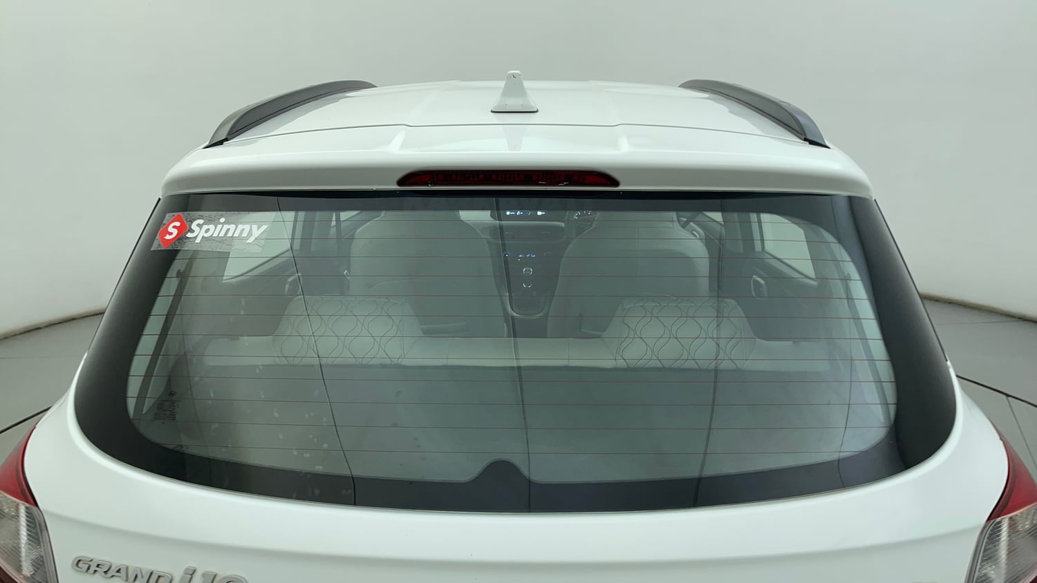 Used 2021 Hyundai Grand i10 Nios Sportz 1.2 Kappa VTVT Petrol Manual exterior BACK WINDSHIELD VIEW