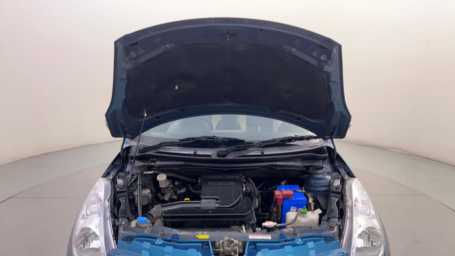 Used 2012 Maruti Suzuki Swift Dzire ZXI Petrol Manual engine ENGINE & BONNET OPEN FRONT VIEW