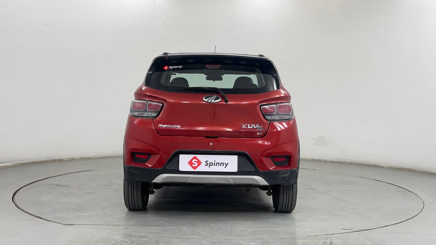 Used 2018 Mahindra KUV100 NXT K8 6 STR Petrol Manual exterior BACK VIEW