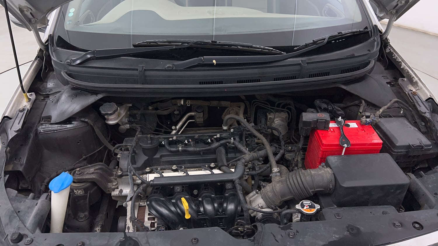 Used 2018 Hyundai Elite i20 Asta 1.2 Petrol Manual engine ENGINE & BONNET OPEN FRONT VIEW