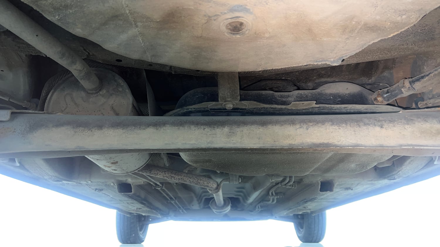 Used 2021 Datsun Redi-GO A Petrol Manual extra REAR UNDERBODY VIEW (TAKEN FROM REAR)