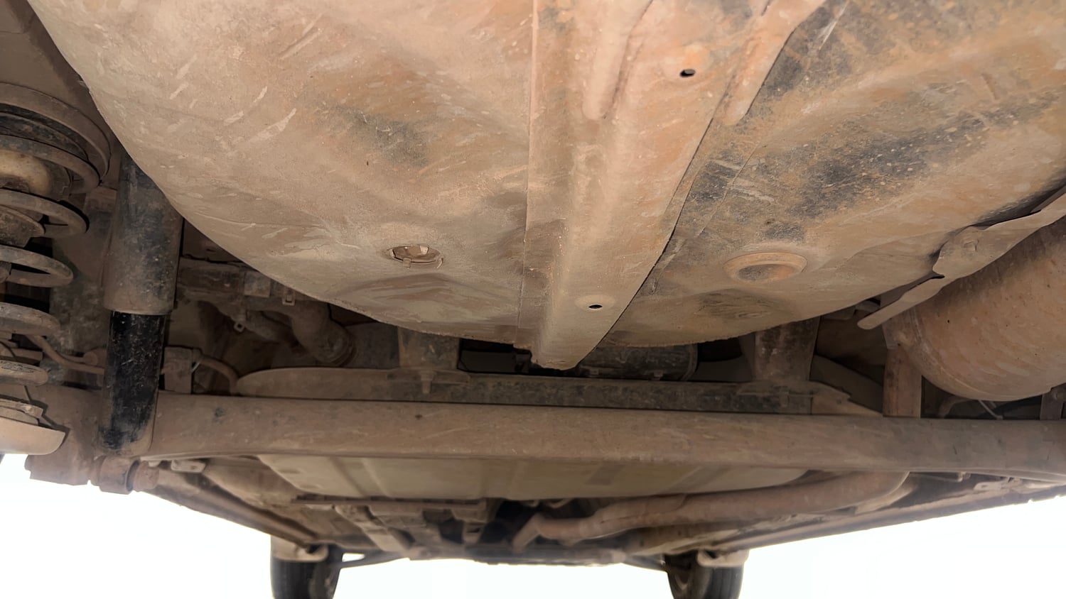 Used 2012 Hyundai i20 Sportz 1.2 Petrol Manual extra REAR UNDERBODY VIEW (TAKEN FROM REAR)