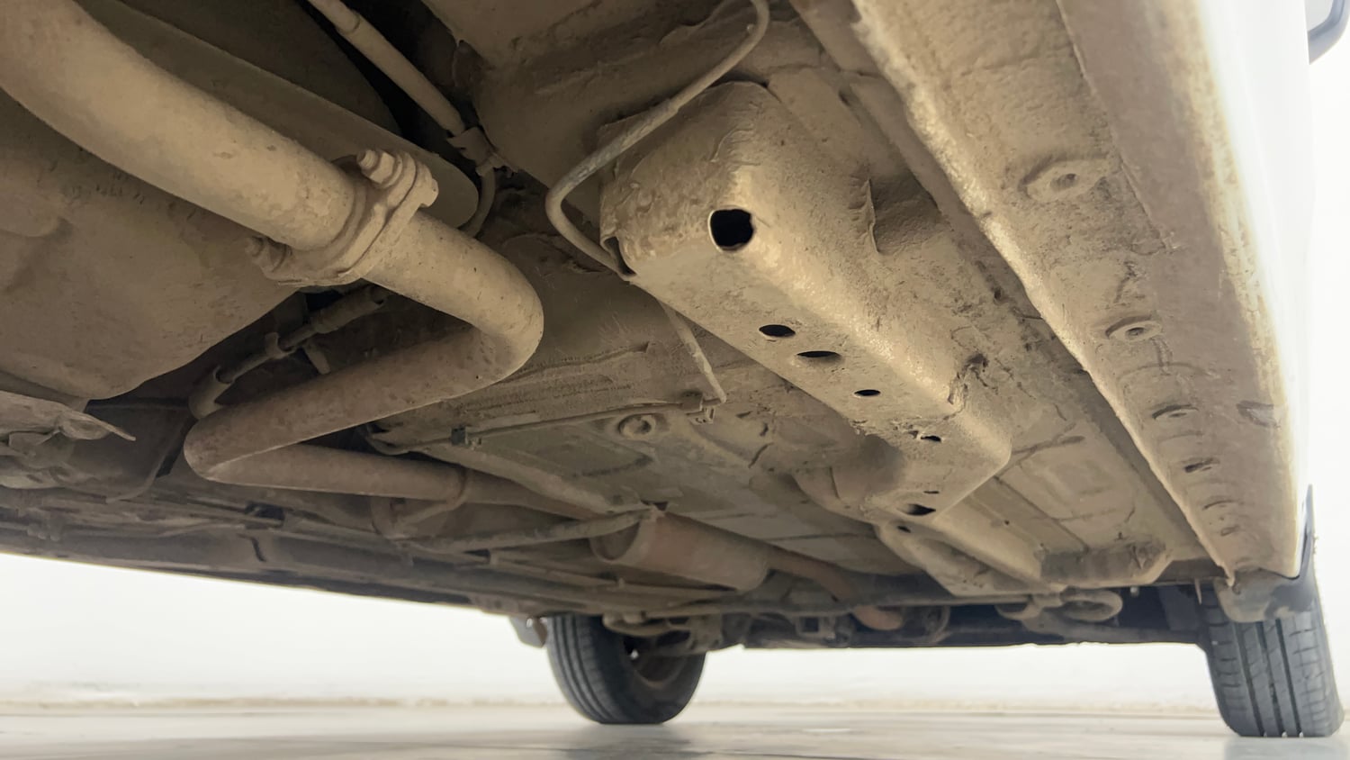 Used 2022 Tata Tigor XZ Plus CNG Cng Manual extra REAR RIGHT UNDERBODY VIEW