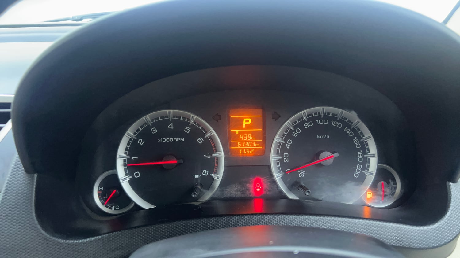 Used 2012 Maruti Suzuki Swift Dzire Automatic Petrol Automatic interior CLUSTERMETER VIEW