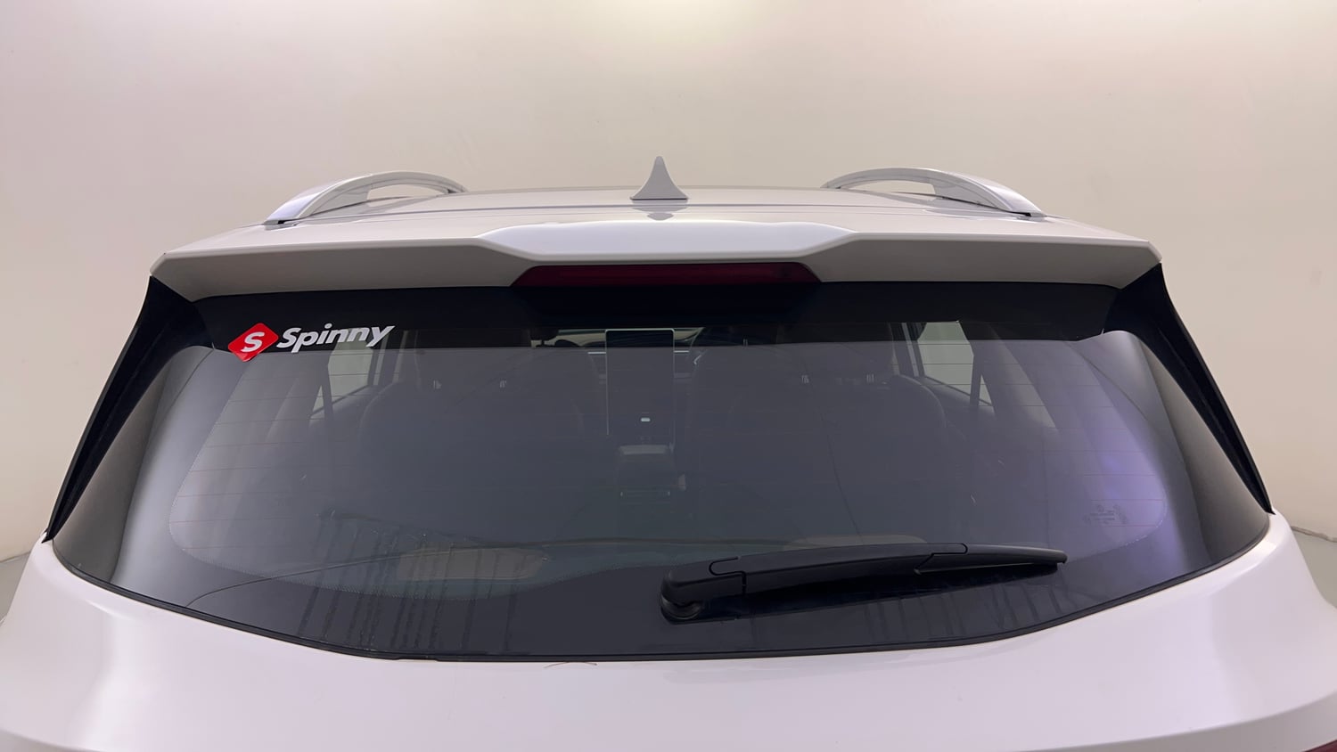 Used 2023 MG Motors Hector Plus Sharp Pro 2.0 Turbo Diesel 6 STR Diesel Manual exterior BACK WINDSHIELD VIEW
