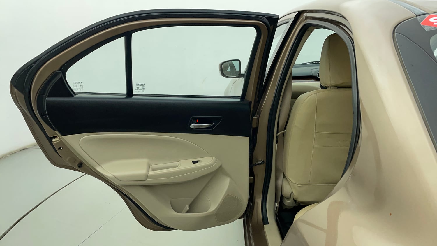 Used 2017 Maruti Suzuki Dzire VXi Petrol Manual interior LEFT REAR DOOR OPEN VIEW