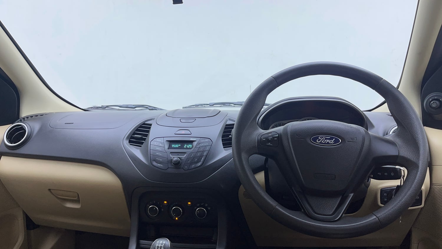 Used 2018 Ford Figo Aspire Trend 1.2 Ti-VCT Petrol Manual interior DASHBOARD VIEW