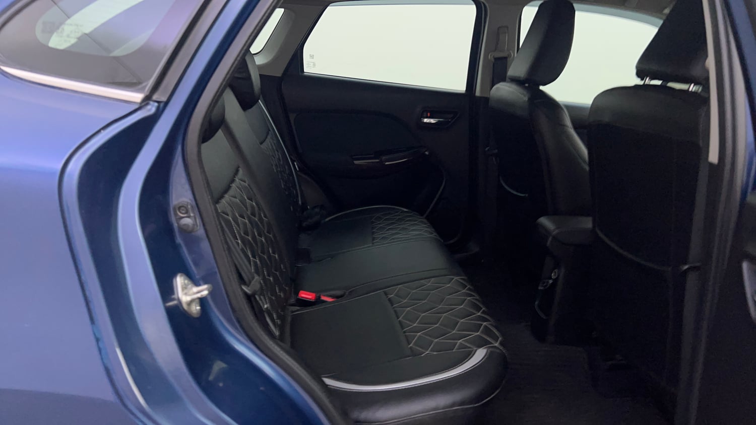 Used 2021 Maruti Suzuki Baleno Alpha Automatic Petrol Automatic interior RIGHT SIDE REAR DOOR CABIN VIEW