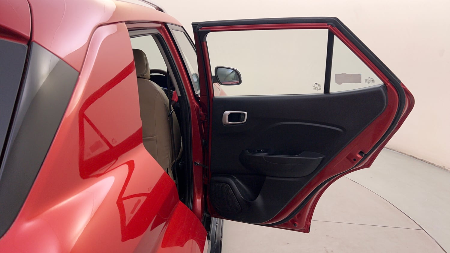 Used 2020 Hyundai Venue SX Plus 1.0 Turbo DCT Petrol Automatic interior RIGHT REAR DOOR OPEN VIEW