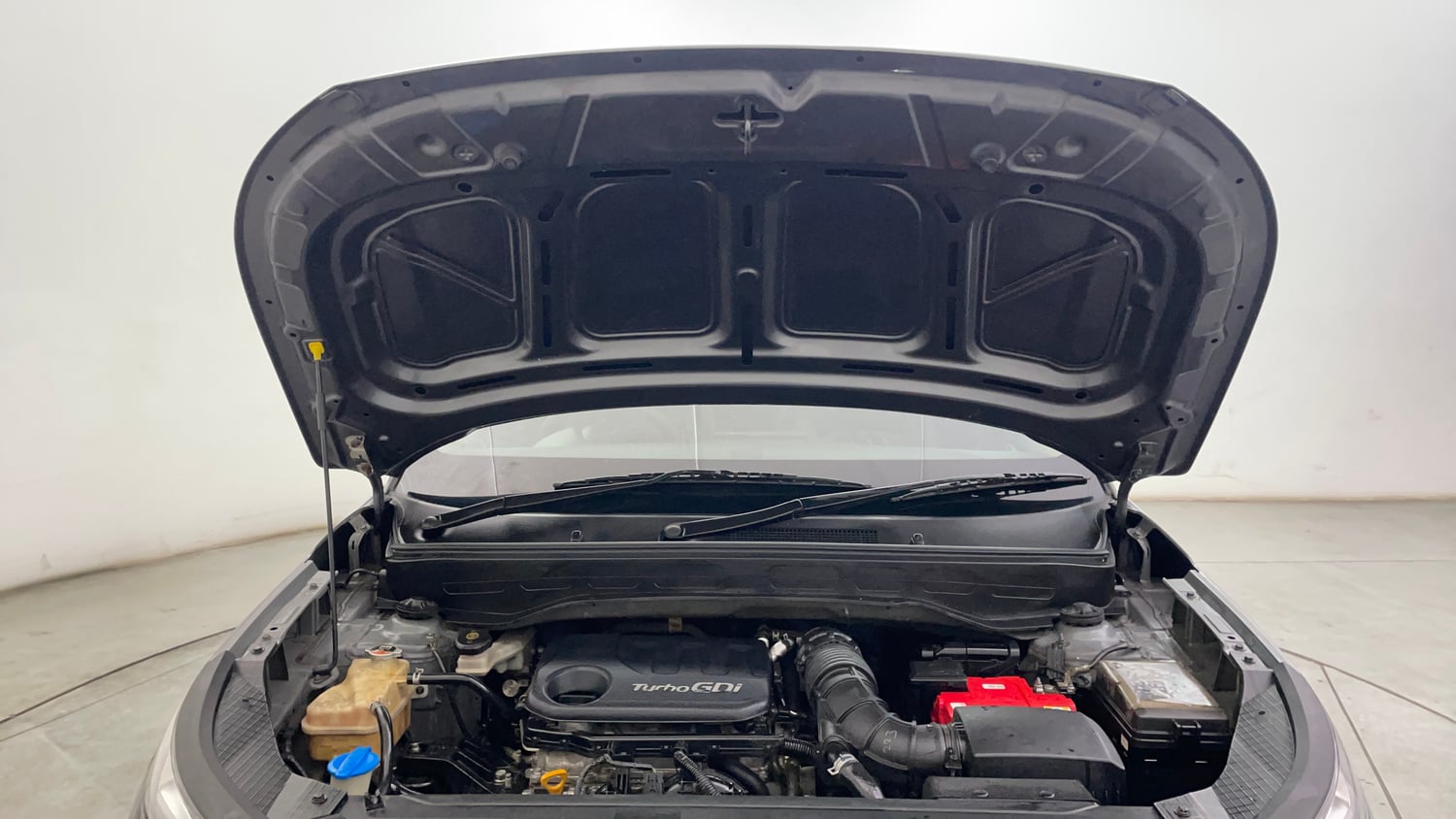 Used 2021 Hyundai Venue SX 1.0 Turbo Petrol Manual engine ENGINE & BONNET OPEN FRONT VIEW