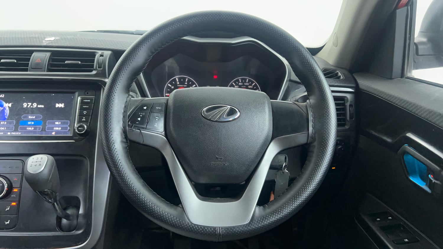 Used 2018 Mahindra KUV100 NXT K8 6 STR Petrol Manual interior STEERING VIEW