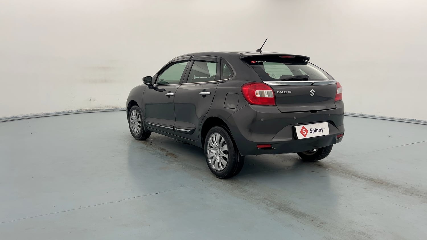 Used 2017 Maruti Suzuki Baleno Zeta 1.2 Petrol Manual exterior LEFT REAR CORNER VIEW