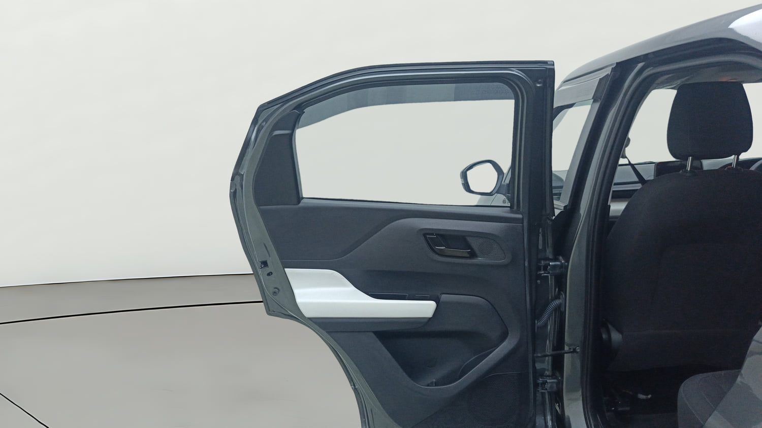 Used 2024 Tata Punch Accomplished Dazzle Pack MT Petrol Manual interior LEFT REAR DOOR OPEN VIEW