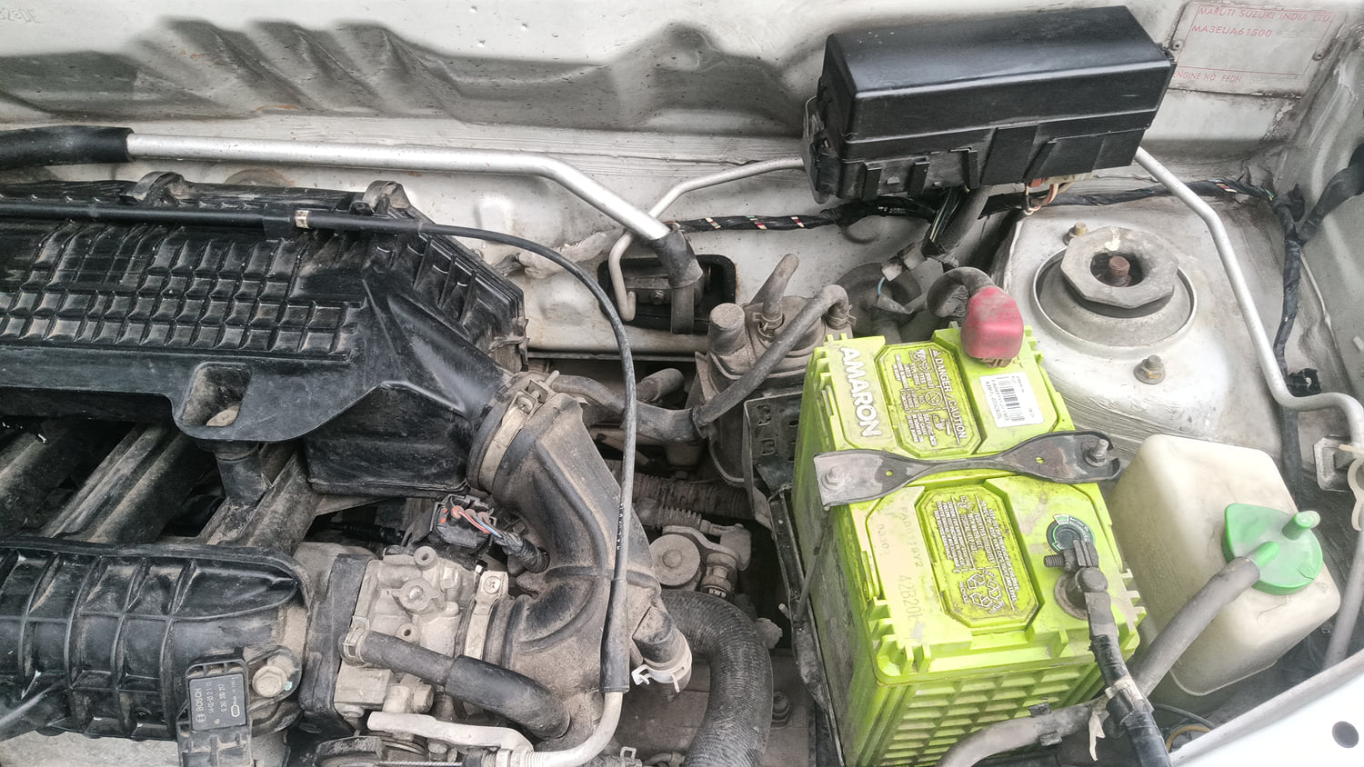 Used 2014 Maruti Suzuki Alto 800 Lxi Petrol Manual engine ENGINE LEFT SIDE VIEW