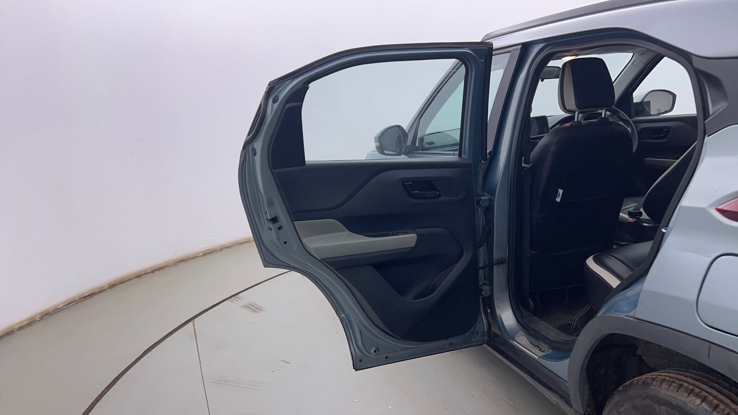 Used 2023 Tata Punch Adventure AMT Petrol Automatic interior LEFT REAR DOOR OPEN VIEW