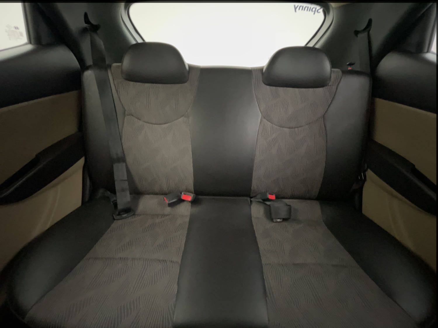 Used 2013 Hyundai Eon Magna Petrol Manual interior REAR SEAT CONDITION VIEW
