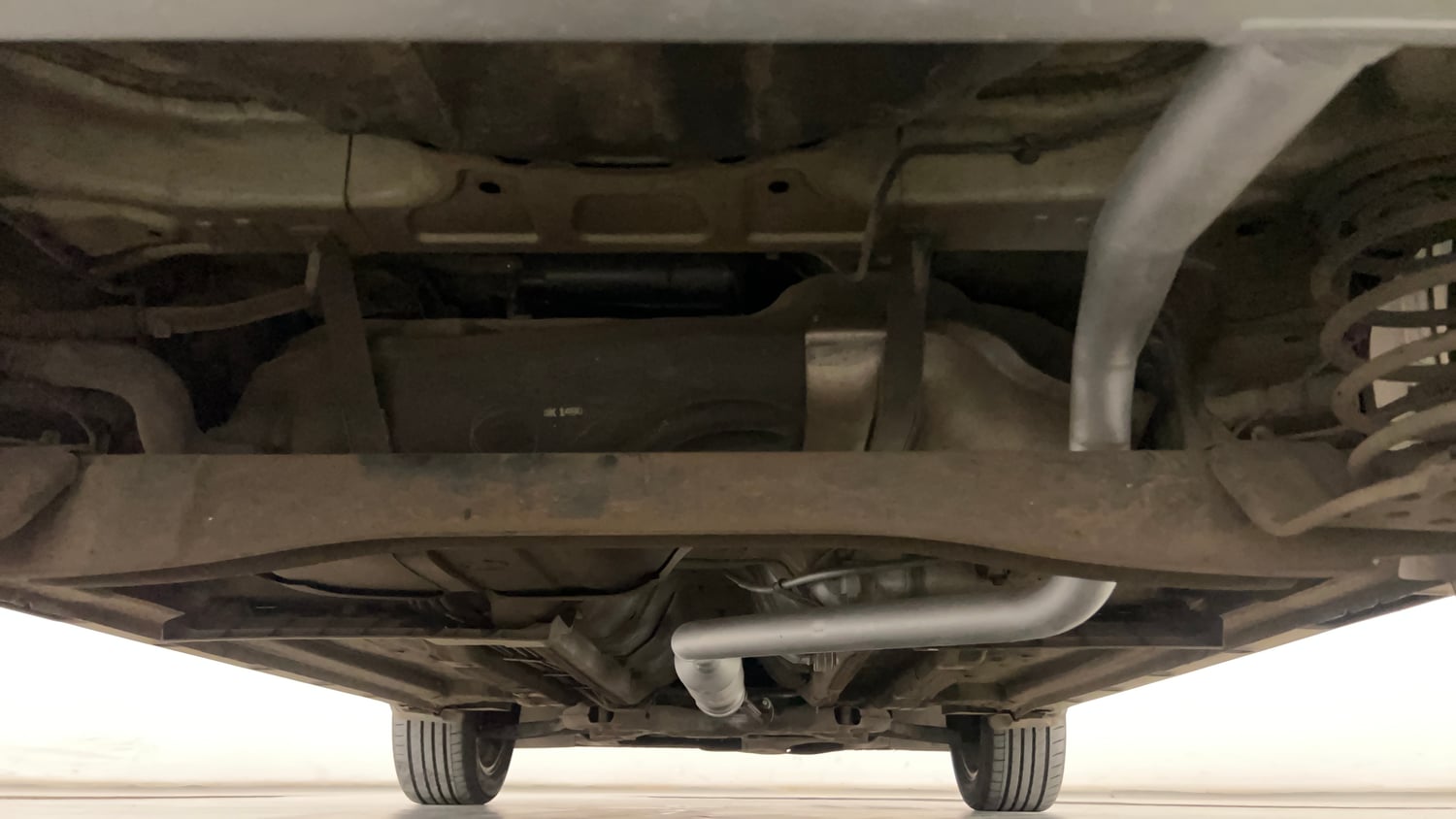 Used 2020 kia Seltos GTX Plus DCT 1.4 Petrol Automatic extra REAR UNDERBODY VIEW (TAKEN FROM REAR)