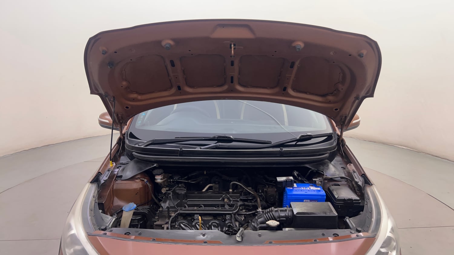 Used 2015 Hyundai i20 Active 1.2 SX Petrol Manual engine ENGINE & BONNET OPEN FRONT VIEW