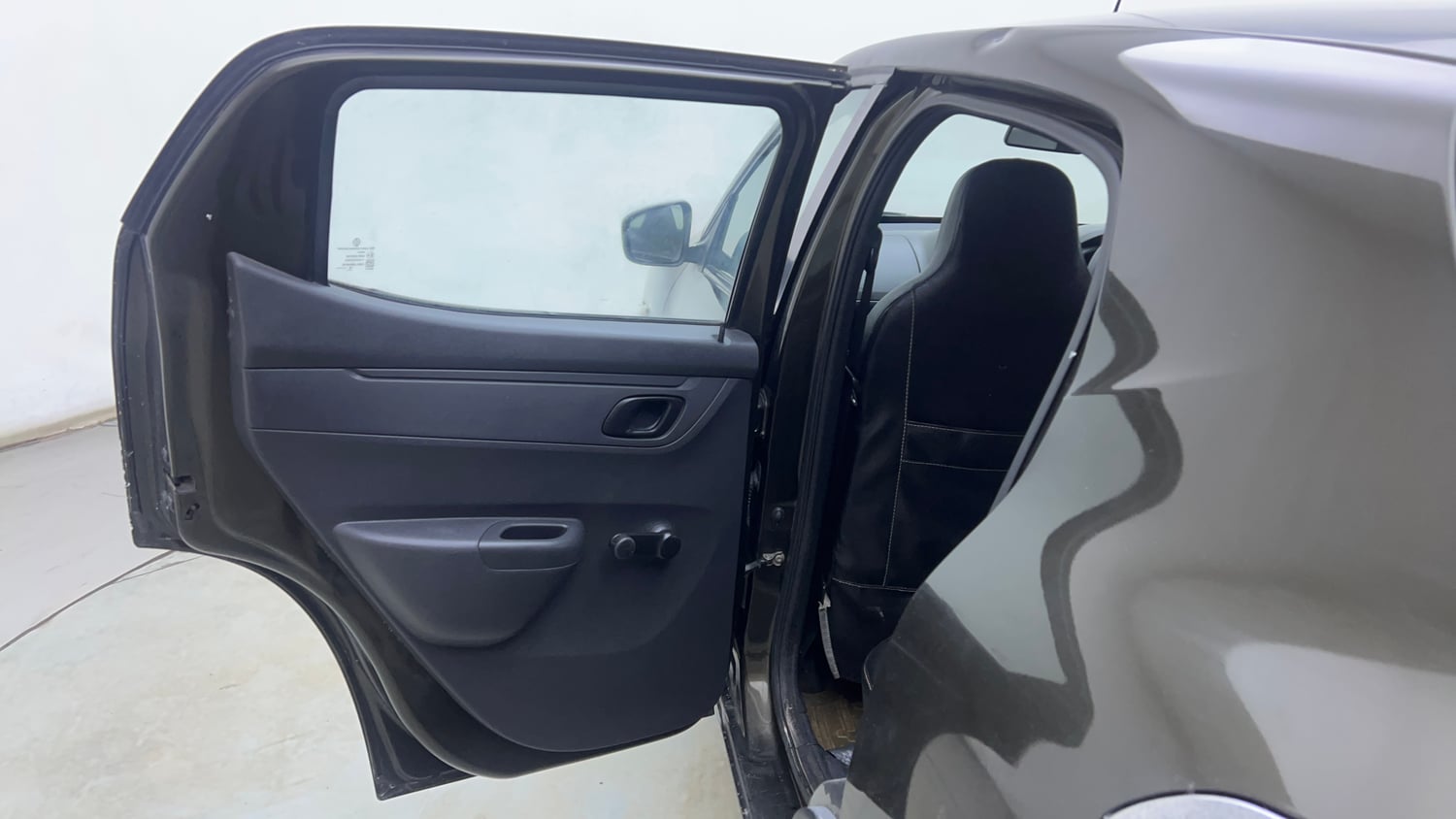Used 2016 Renault Kwid RXT Petrol Manual interior LEFT REAR DOOR OPEN VIEW