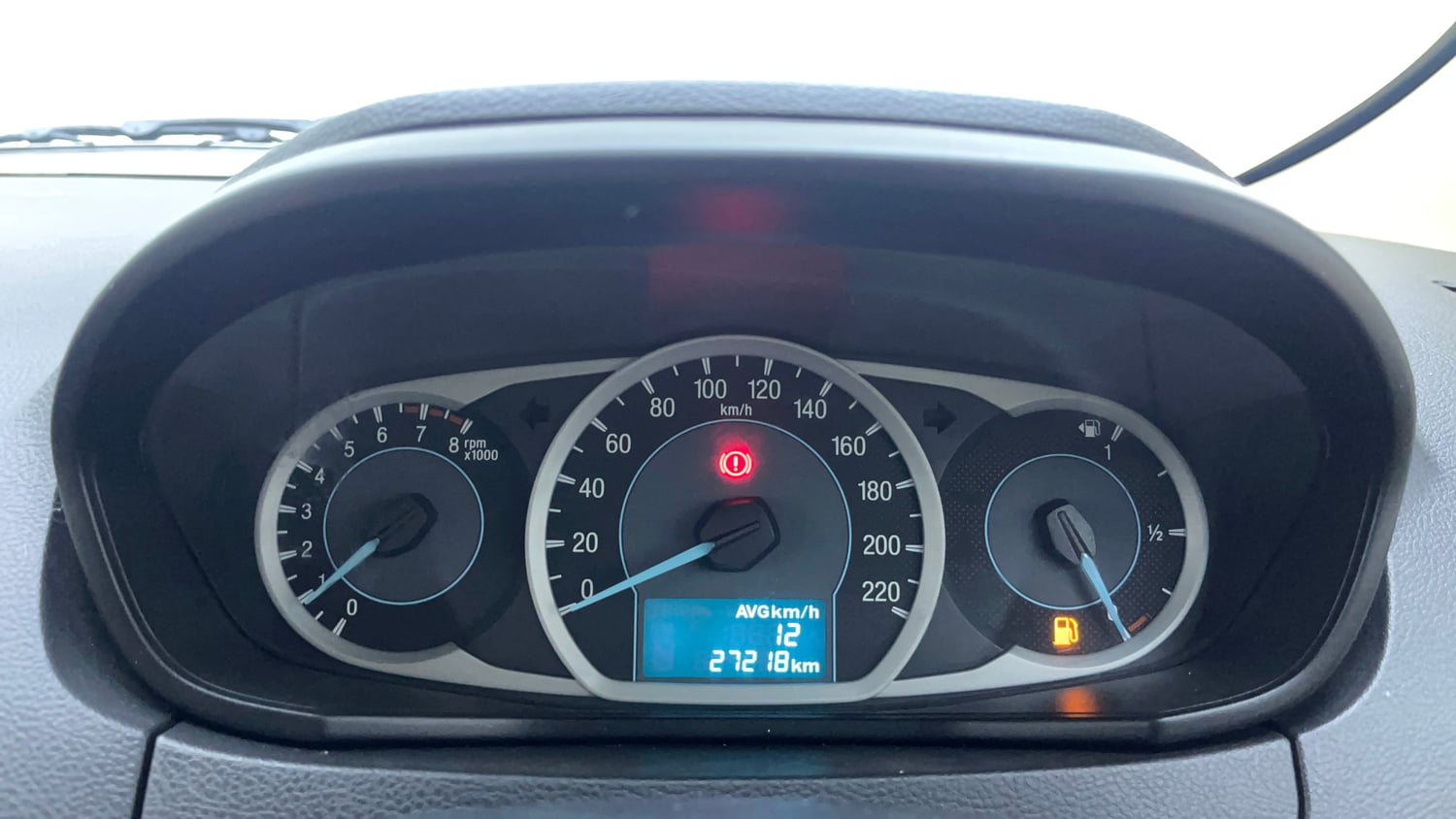 Used 2018 Ford Figo Aspire Trend 1.2 Ti-VCT Petrol Manual interior CLUSTERMETER VIEW