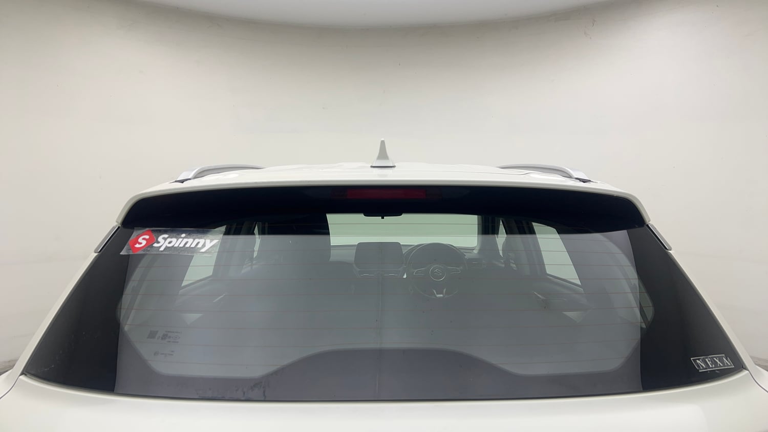 Used 2025 Maruti Suzuki Grand Vitara Delta Smart Hybrid Petrol Manual exterior BACK WINDSHIELD VIEW