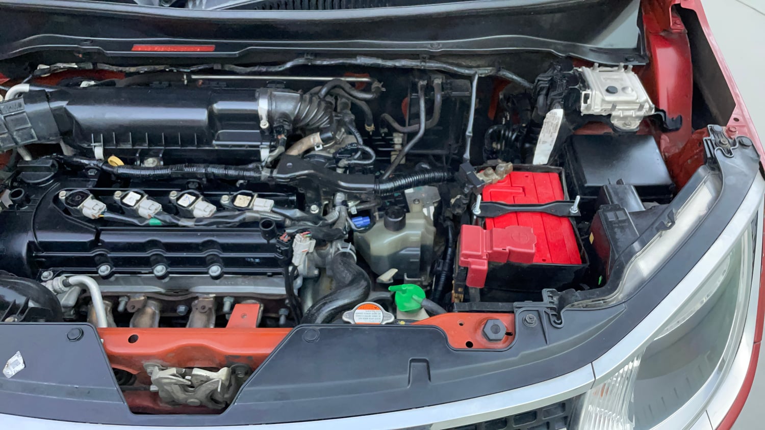 Used 2017 Maruti Suzuki Ignis Zeta 1.2 AMT Petrol Automatic engine ENGINE LEFT SIDE VIEW