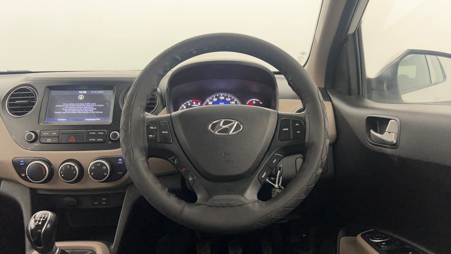 Used 2018 Hyundai Grand i10 Sportz (O) U2 1.2 CRDi Diesel Manual interior STEERING VIEW