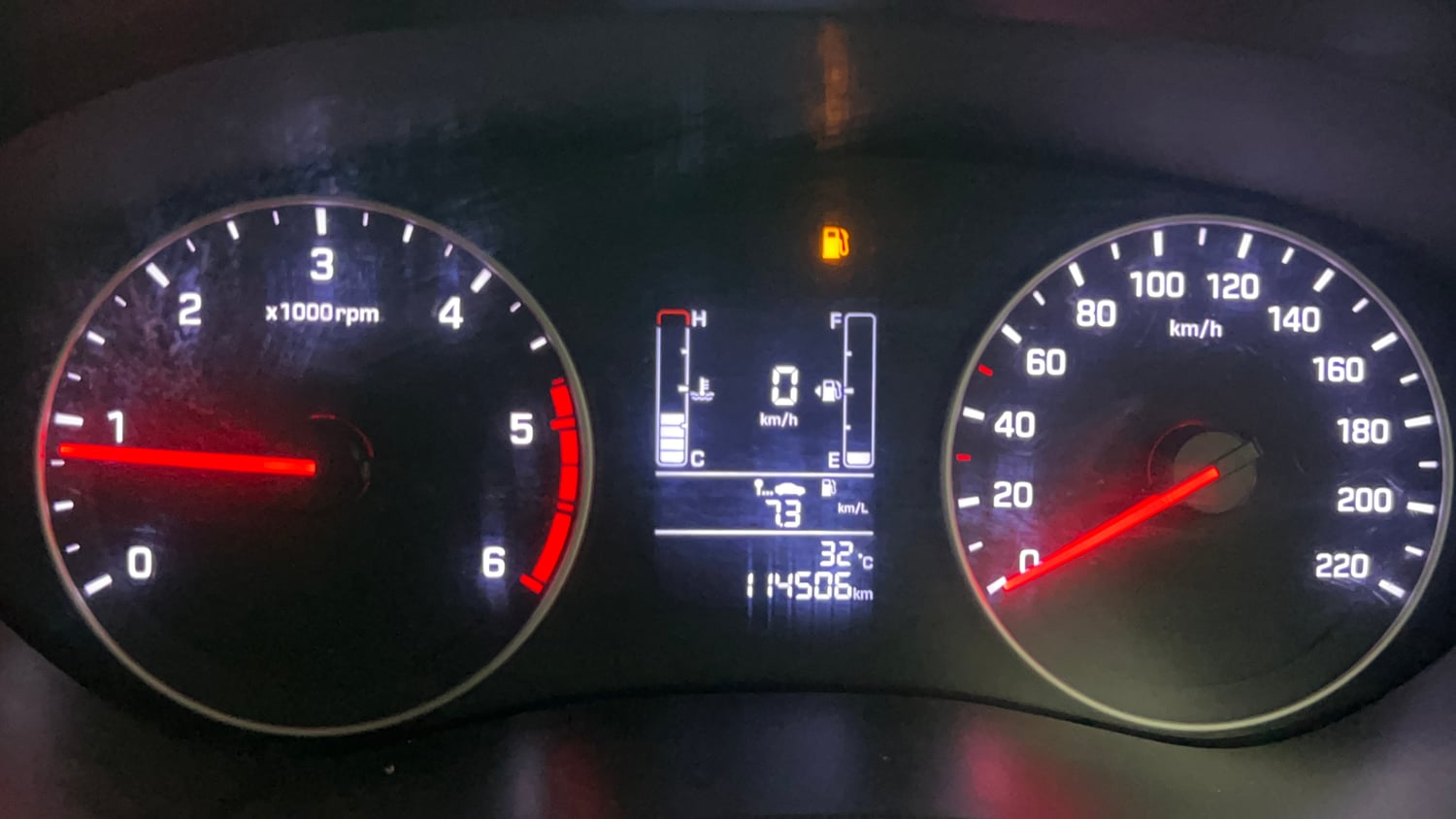 Used 2018 Hyundai Elite i20 Era 1.4 CRDi Diesel Manual interior CLUSTERMETER VIEW