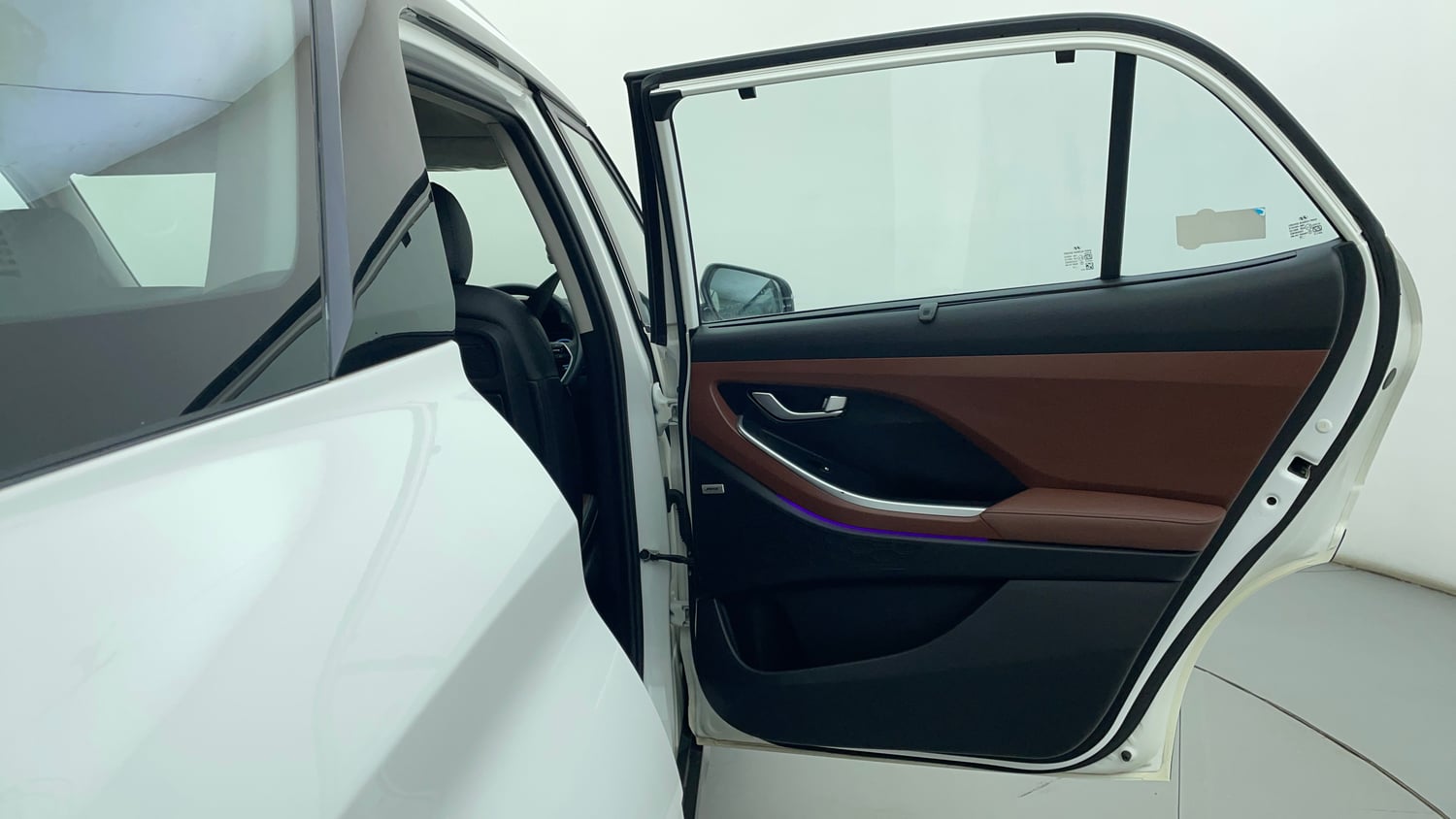 Used 2022 Hyundai Alcazar Signature 6 STR 2.0 Petrol Petrol Manual interior RIGHT REAR DOOR OPEN VIEW