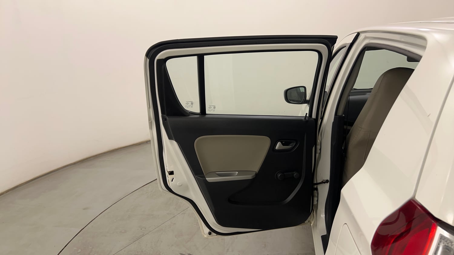 Used 2016 Maruti Suzuki Alto K10 VXi AMT Petrol Automatic interior LEFT REAR DOOR OPEN VIEW