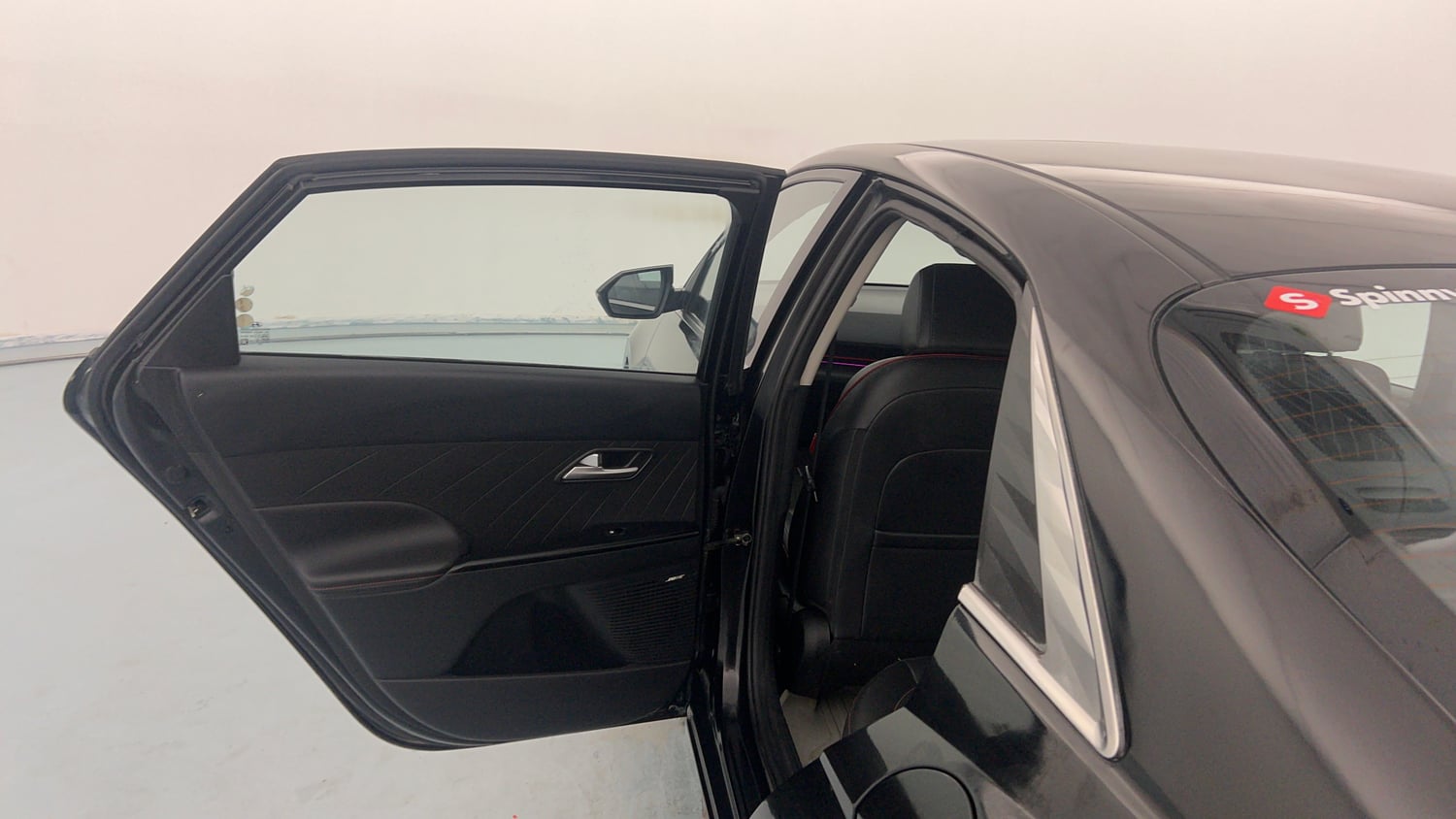 Used 2023 Hyundai Verna SX (O) 1.5 Turbo Petrol DCT Petrol Automatic interior LEFT REAR DOOR OPEN VIEW