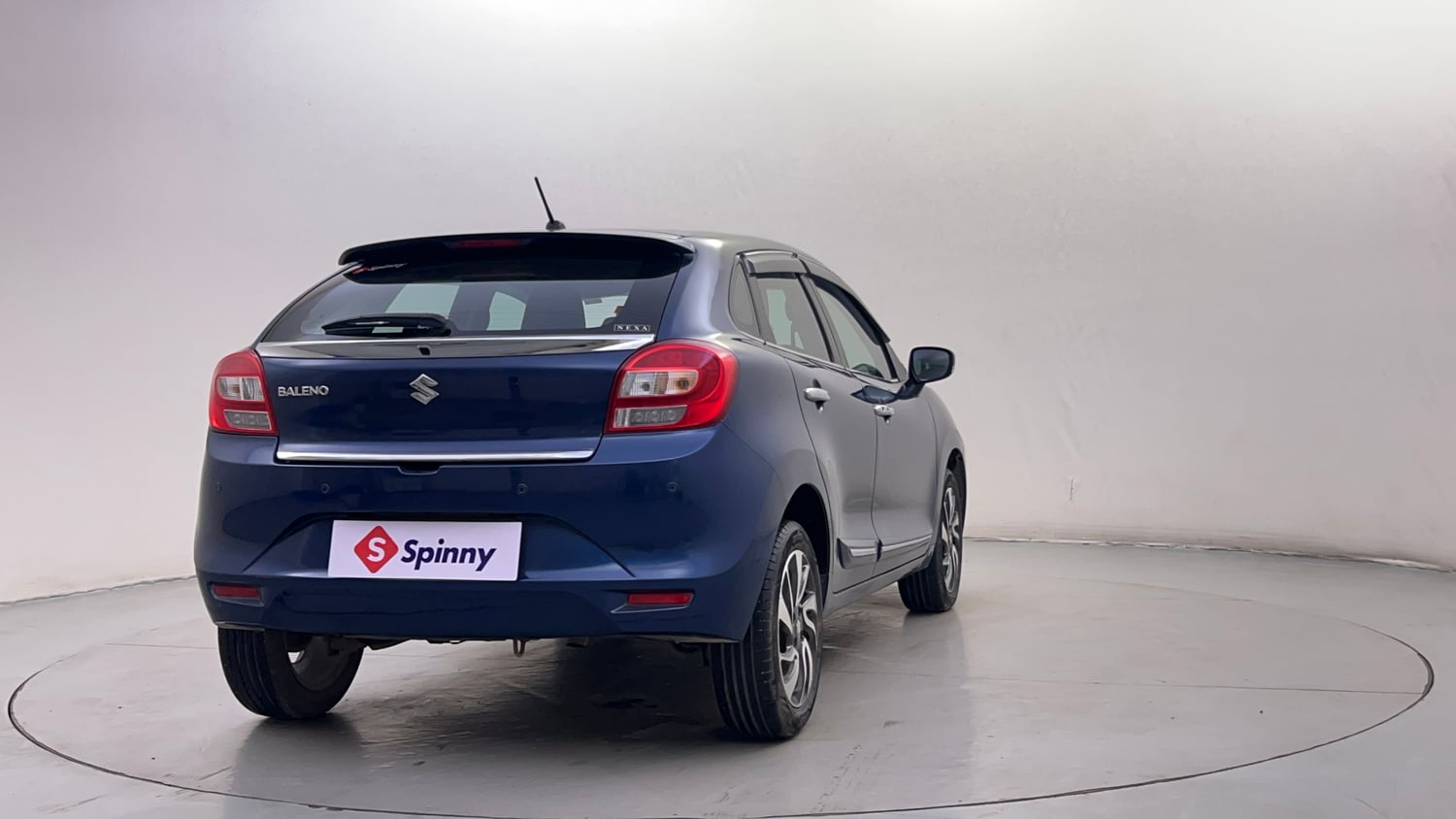 Used 2021 Maruti Suzuki Baleno Alpha Automatic Petrol Automatic exterior RIGHT REAR CORNER VIEW