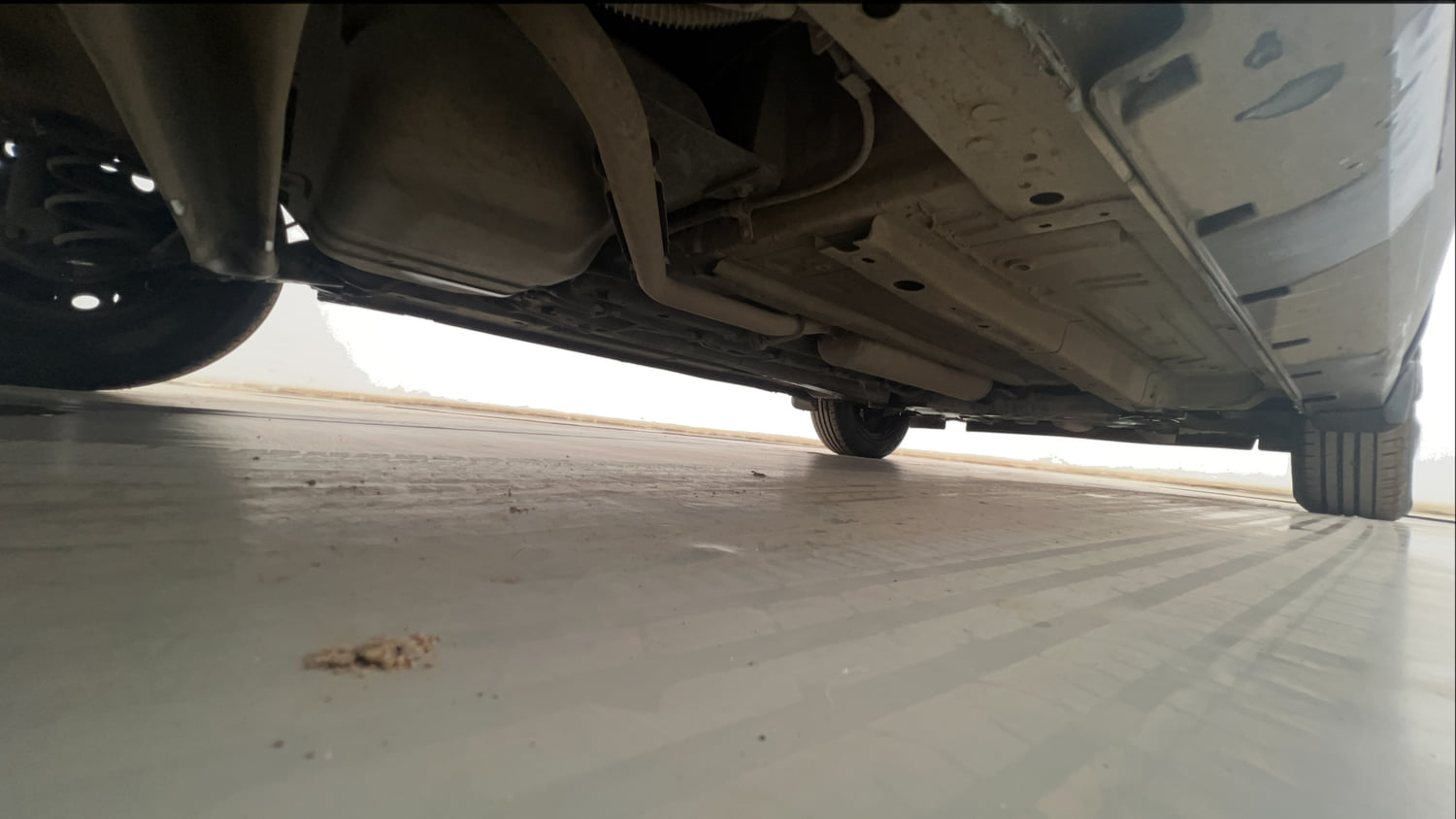 Used 2023 Tata Punch Adventure AMT Petrol Automatic extra REAR RIGHT UNDERBODY VIEW